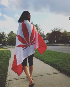 Marijuana Flag Canada